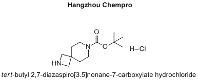 tert-butyl 2,7-diazaspiro[3.5]nonane-7-carboxylate hydrochloride