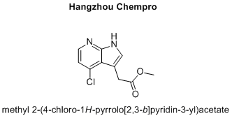 methyl 2-(4-chloro-1H-pyrrolo[2,3-b]pyridin-3-yl)acetate