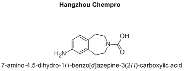 7-amino-4,5-dihydro-1H-benzo[d]azepine-3(2H)-carboxylic acid