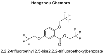 2,2,2-trifluoroethyl 2,5-bis(2,2,2-trifluoroethoxy)benzoate