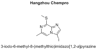 3-iodo-6-methyl-8-(methylthio)imidazo[1,2-a]pyrazine