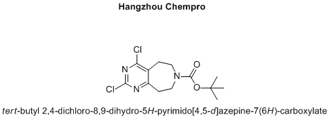 tert-butyl 2,4-dichloro-8,9-dihydro-5H-pyrimido[4,5-d]azepine-7(6H)-carboxylate