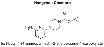 tert-butyl 4-(4-aminopyrimidin-2-yl)piperazine-1-carboxylate