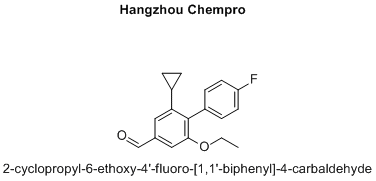 2-cyclopropyl-6-ethoxy-4'-fluoro-[1,1'-biphenyl]-4-carbaldehyde