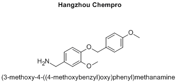 (3-methoxy-4-((4-methoxybenzyl)oxy)phenyl)methanamine