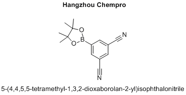 5-(4,4,5,5-tetramethyl-1,3,2-dioxaborolan-2-yl)isophthalonitrile