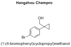 (1-(4-bromophenyl)cyclopropyl)methanol