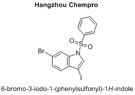 6-bromo-3-iodo-1-(phenylsulfonyl)-1H-indole