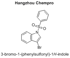 3-bromo-1-(phenylsulfonyl)-1H-indole