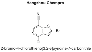 2-bromo-4-chlorothieno[3,2-c]pyridine-7-carbonitrile