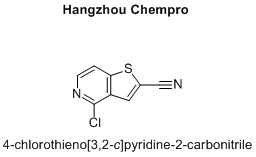 4-chlorothieno[3,2-c]pyridine-2-carbonitrile