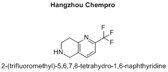 2-(trifluoromethyl)-5,6,7,8-tetrahydro-1,6-naphthyridine