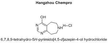 6,7,8,9-tetrahydro-5H-pyrimido[4,5-d]azepin-4-ol hydrochloride