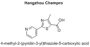 4-methyl-2-(pyridin-3-yl)thiazole-5-carboxylic acid