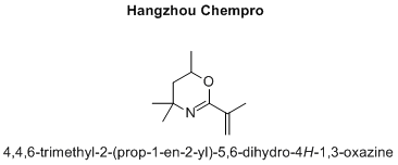 4,4,6-trimethyl-2-(prop-1-en-2-yl)-5,6-dihydro-4H-1,3-oxazine