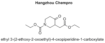 ethyl 3-(2-ethoxy-2-oxoethyl)-4-oxopiperidine-1-carboxylate