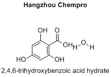 2,4,6-trihydroxybenzoic acid hydrate