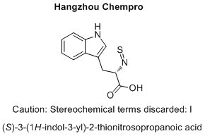 (S)-3-(1H-indol-3-yl)-2-thionitrosopropanoic acid