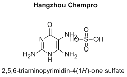 2,5,6-triaminopyrimidin-4(1H)-one sulfate