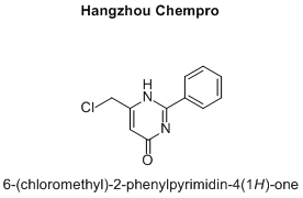 6-(chloromethyl)-2-phenylpyrimidin-4(1H)-one