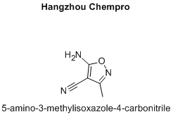 5-amino-3-methylisoxazole-4-carbonitrile