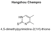 4,5-dimethylpyrimidine-2(1H)-thione