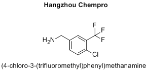 (4-chloro-3-(trifluoromethyl)phenyl)methanamine