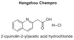 2-(quinolin-2-yl)acetic acid hydrochloride