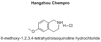 6-methoxy-1,2,3,4-tetrahydroisoquinoline hydrochloride