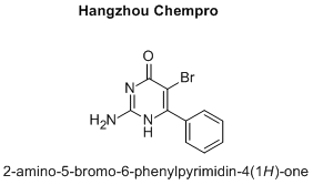 2-amino-5-bromo-6-phenylpyrimidin-4(1H)-one