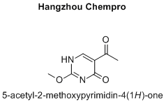 5-acetyl-2-methoxypyrimidin-4(1H)-one