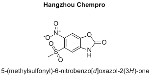 5-(methylsulfonyl)-6-nitrobenzo[d]oxazol-2(3H)-one