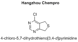 4-chloro-5,7-dihydrothieno[3,4-d]pyrimidine