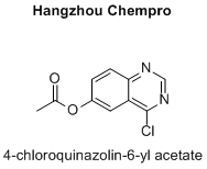 4-chloroquinazolin-6-yl acetate