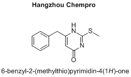 6-benzyl-2-(methylthio)pyrimidin-4(1H)-one