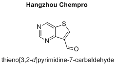 thieno[3,2-d]pyrimidine-7-carbaldehyde