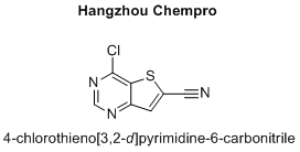 4-chlorothieno[3,2-d]pyrimidine-6-carbonitrile