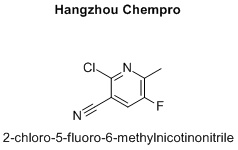 2-chloro-5-fluoro-6-methylnicotinonitrile