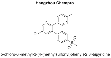 5-chloro-6'-methyl-3-(4-(methylsulfonyl)phenyl)-2,3'-bipyridine