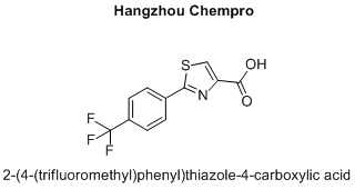 2-(4-(trifluoromethyl)phenyl)thiazole-4-carboxylic acid