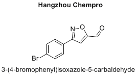 3-(4-bromophenyl)isoxazole-5-carbaldehyde