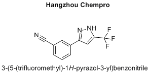 3-(5-(trifluoromethyl)-1H-pyrazol-3-yl)benzonitrile