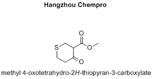 methyl 4-oxotetrahydro-2H-thiopyran-3-carboxylate