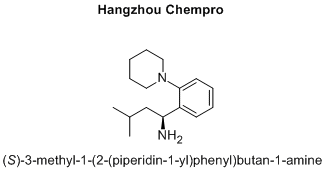 (S)-3-methyl-1-(2-(piperidin-1-yl)phenyl)butan-1-amine