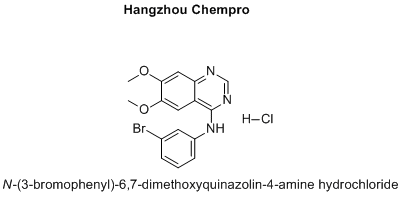 N-(3-bromophenyl)-6,7-dimethoxyquinazolin-4-amine hydrochloride