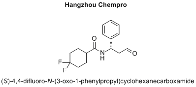 (S)-4,4-difluoro-N-(3-oxo-1-phenylpropyl)cyclohexanecarboxamide