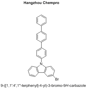 9-([1,1':4',1''-terphenyl]-4-yl)-3-bromo-9H-carbazole