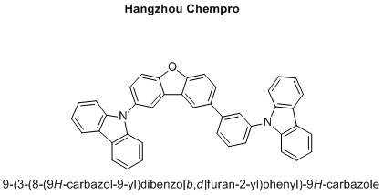 9-(3-(8-(9H-carbazol-9-yl)dibenzo[b,d]furan-2-yl)phenyl)-9H-carbazole