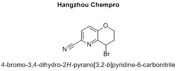 4-bromo-3,4-dihydro-2H-pyrano[3,2-b]pyridine-6-carbonitrile