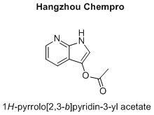 1H-pyrrolo[2,3-b]pyridin-3-yl acetate